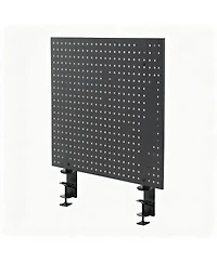 Yigii Magnetic Clamp-On Pegboard Organizer for Desk, Flexible Placement, Easy Installation