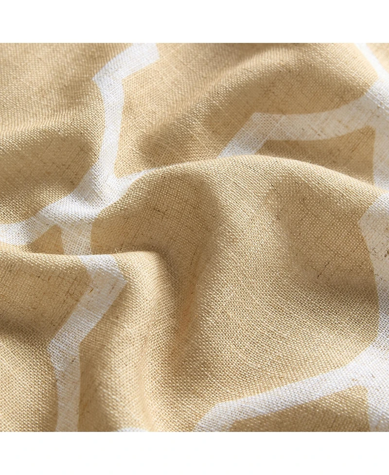 Elrene Home Fashions Medalia Geometric Window Curtain Panel