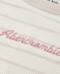 abercrombie kids Girls' Essential High-Neck Tank Top