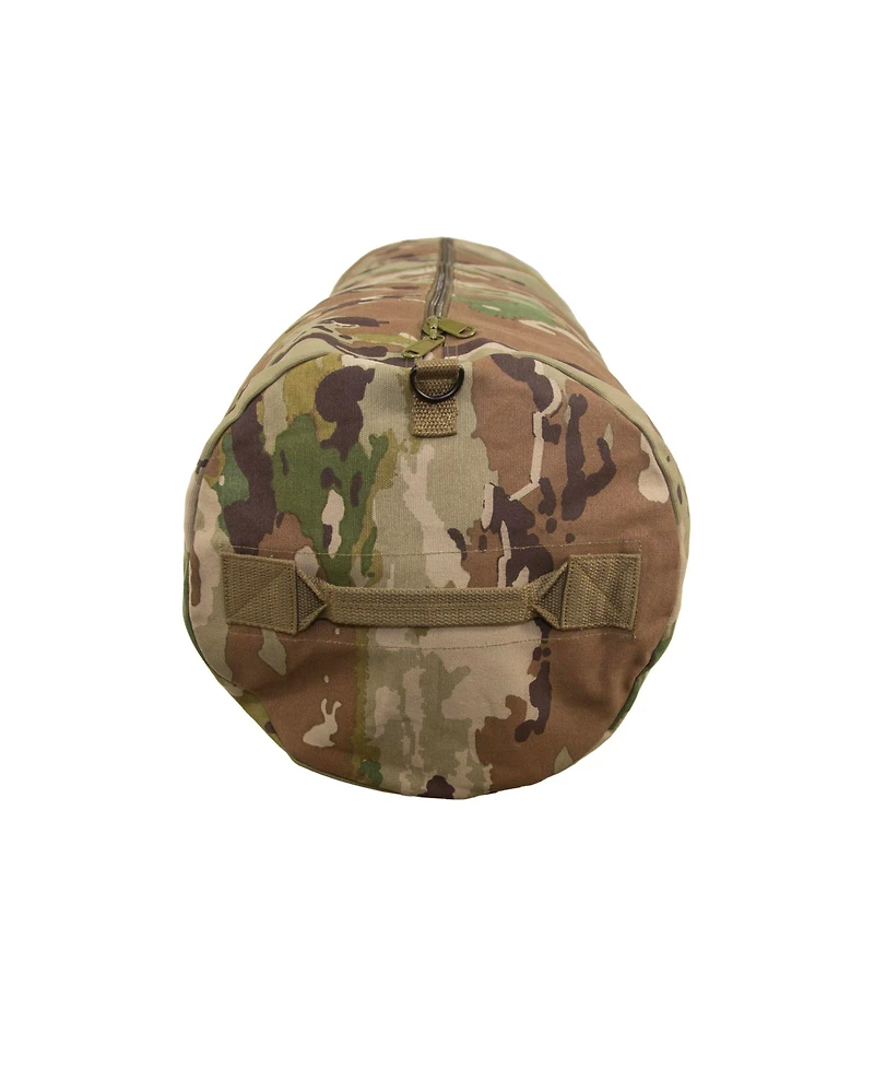 Stansport Zippered Canvas Deluxe Duffel Bag - Camo