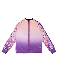 Deux par Little | Big Girl Polyester Full Zip Reversible Athletic Cardigan