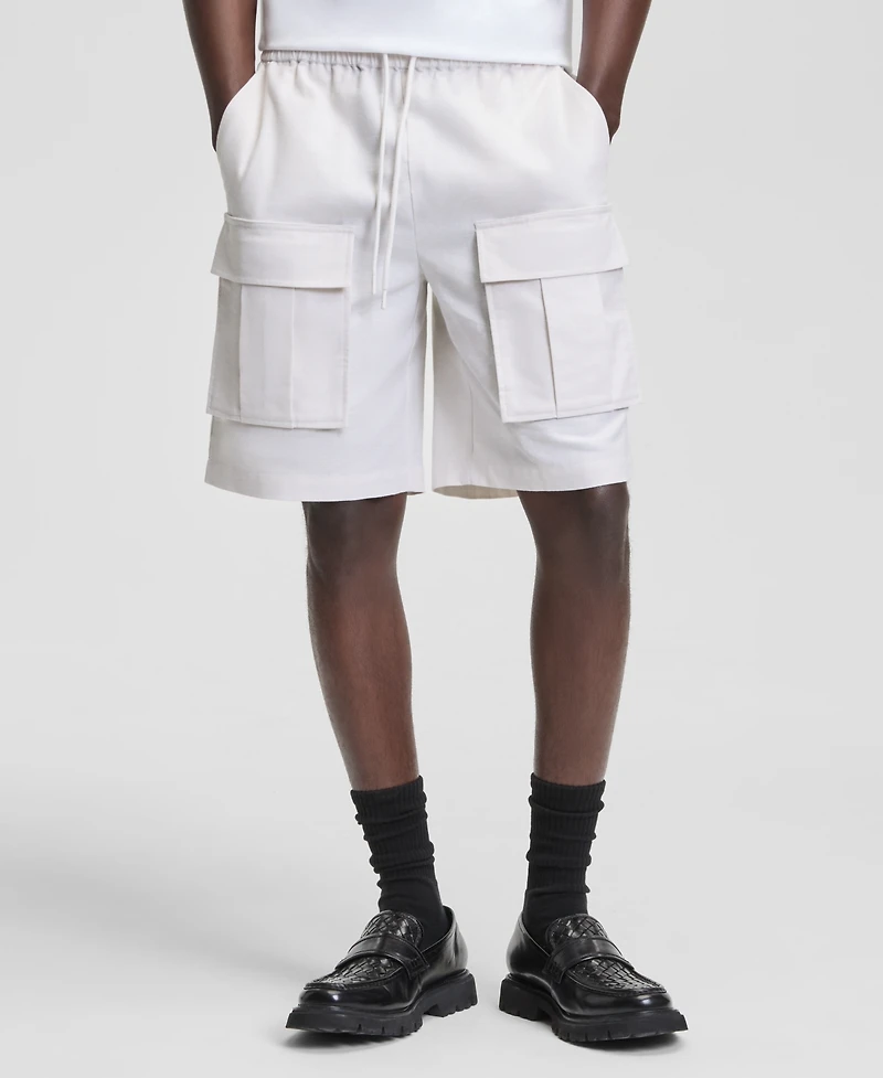 Mode of One Men's Pull-On 9" Utility Shorts, Macy's Exclusive