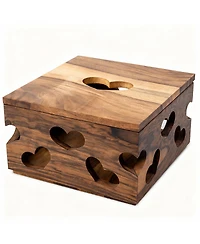 Yigii Handmade Walnut Jewelry Organizer