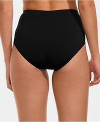 Lands' End Women's Mid Rise Bikini Bottoms