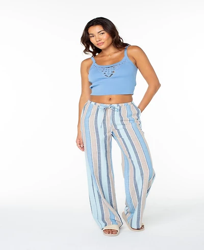 Roxy Juniors' Iyla Low Rise Relaxed Fit Pants