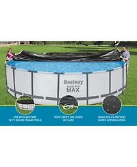 Bestway Flowclear Round 18' Pool Cover for Above Ground Frame Pools (Cover Only)