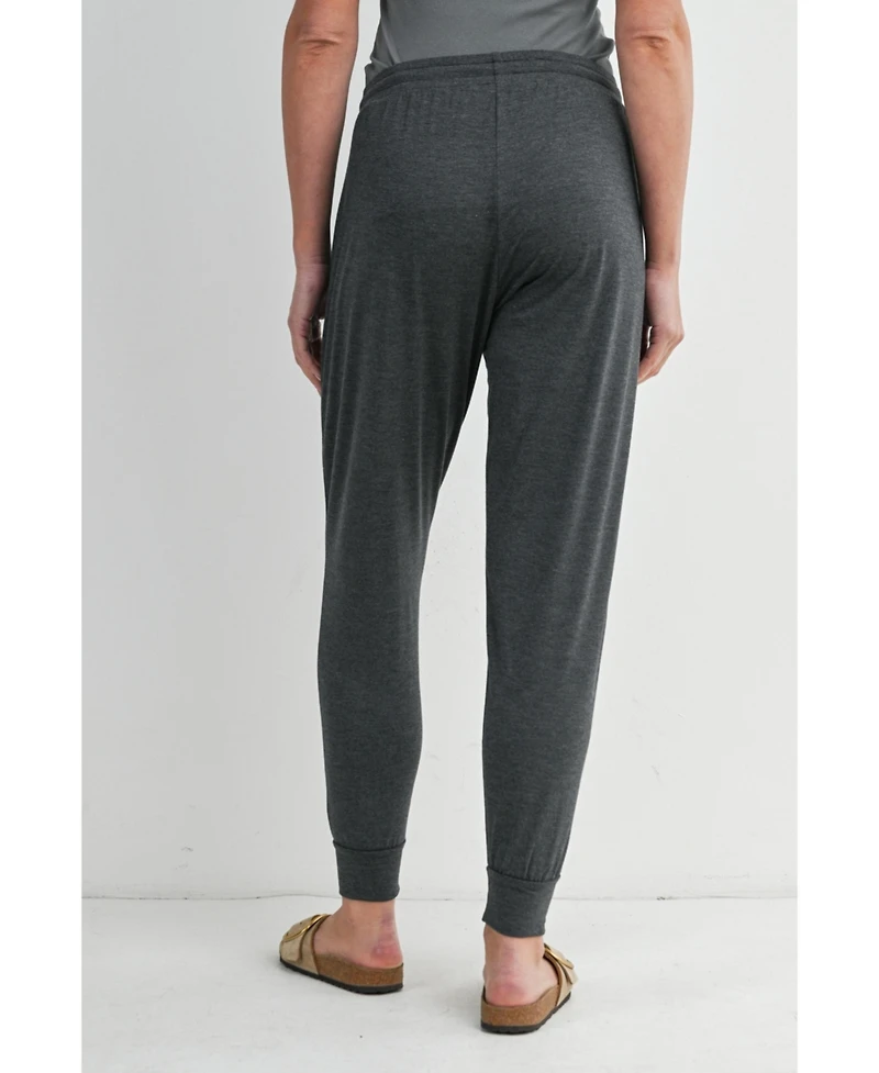 Hello Miz Maternity Relaxed Fit High Rise Joggers