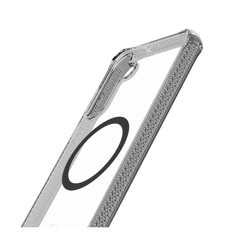 ITSkins Hybrid_R Clear MagSafe Case for Samsung Galaxy S25