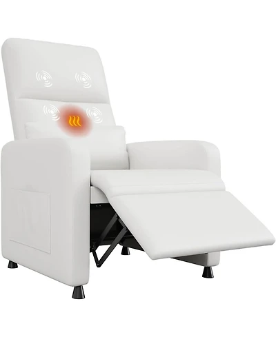 gaomon Power Recliner Chair with Massage and Heat with Massage Function with Lumbar Support, Adjustable Push Back