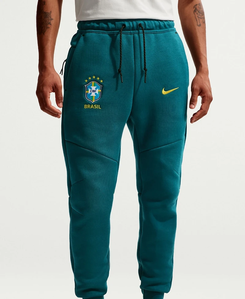 Nike Men's Brazil Tech Fleece Soccer Jogger Pants