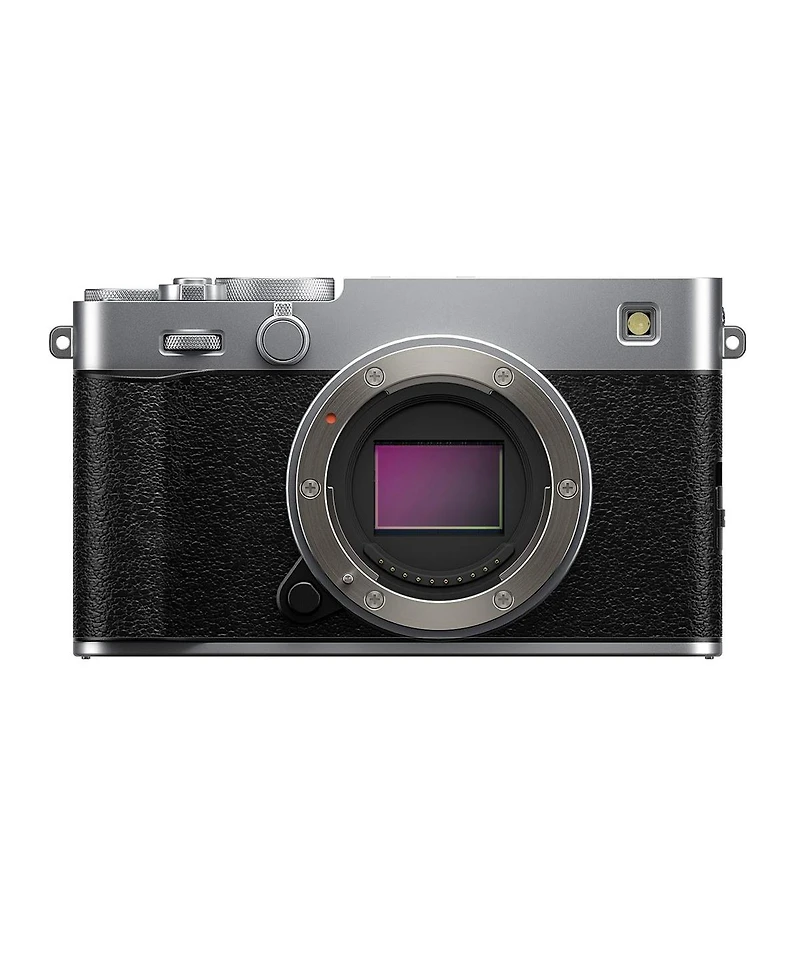 Fujifilm X-E5 Mirrorless Camera, Bundle with Memory Card, Shoulder Bag, Cleaning Kit, Battery Pack, Card Reader