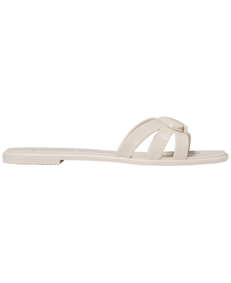 kate Spade new york Women's Sculpted Jelly Round Toe Sandals