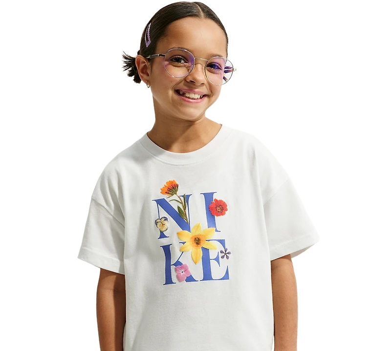 Nike Girls' 7-16 Sportswear Boxy T-Shirt