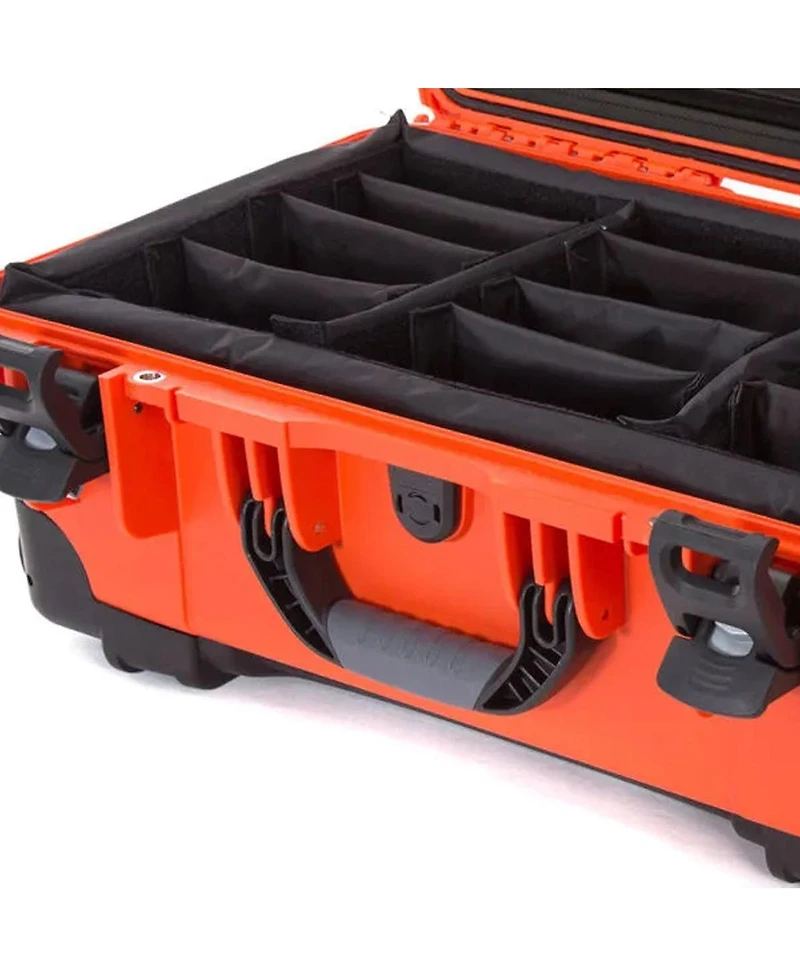 Nanuk Wheeled Series 935 Lightweight Nk-7 Resin Waterproof Hard Case with Lid Organizer and Padded Dividers