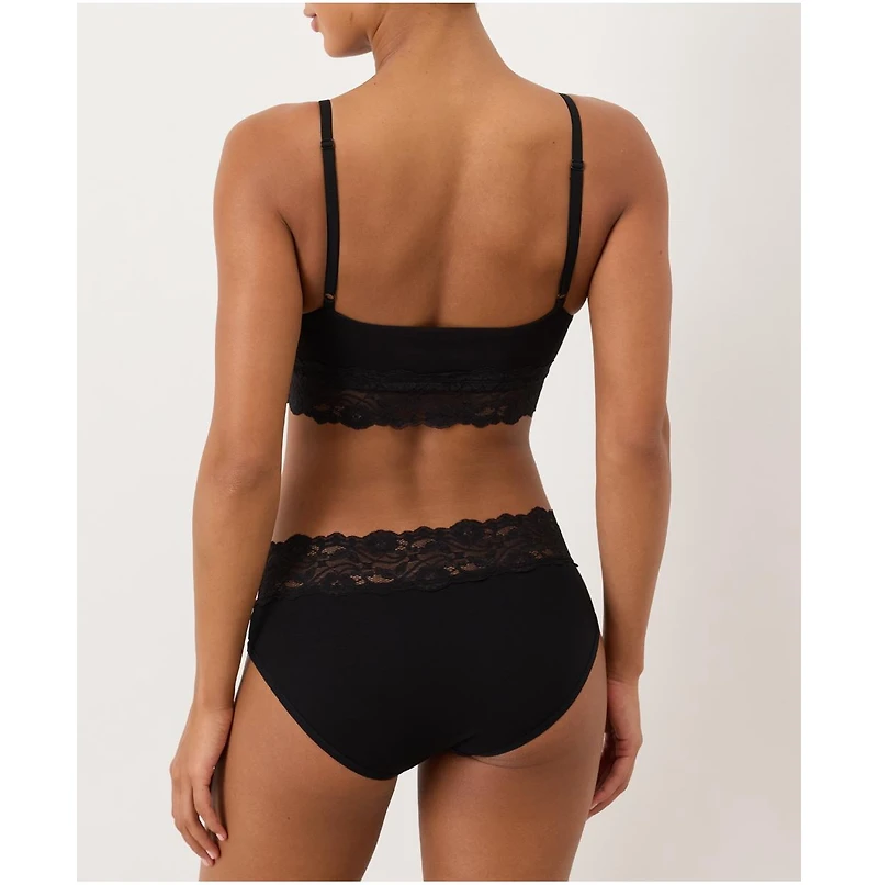 Pact Women's Lace Modern Scoop Bralette