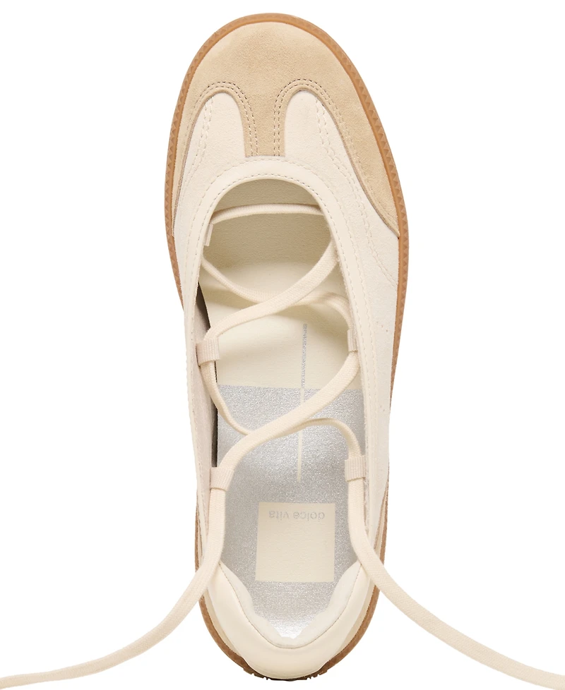 Dolce Vita Women's Nyomie Lace-Up Ankle-Wrap Sneakers