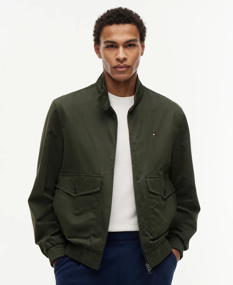 Tommy Hilfiger Men's Regular-Fit Harrington Collar Jacket