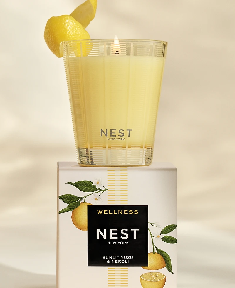 Nest New York Sunlit Yazu and Mandarin Classic Candle, 8.1 oz.