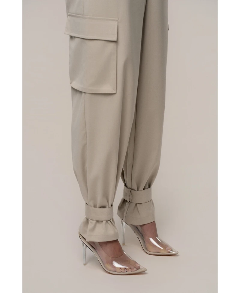 Jluxlabel Women's Autumn Flow Cargo Pants