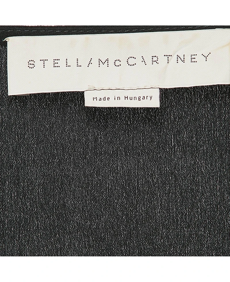 Pre-Owned Stella Mccartney Women's Silk Tie-Up Detail Mini Dress