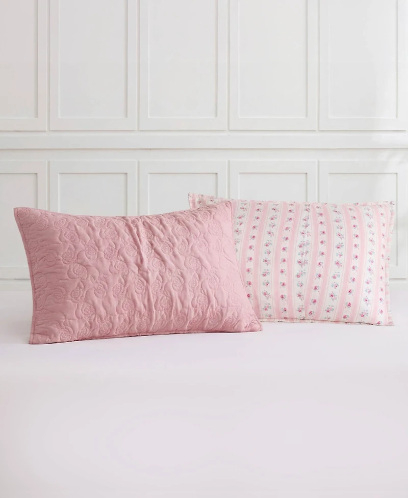 Jessica Simpson Floral Hazel Cherry Blossom 3-Pc. Quilt Set