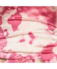 Pre-Owned Versace Women's Abstract Print Silk Mini Dress