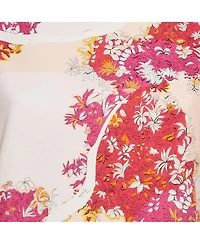 Pre-Owned Emilio Pucci Women's Floral Print Cotton Flounce Mini Dress