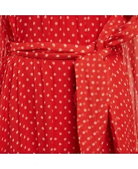Pre-Owned Zimmermann Women's Polka Dots Silk Maxi Dress