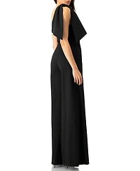 Ivonne Women's One-Shoulder Wide-Leg Jumpsuit