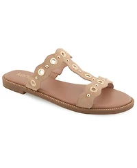 Kensie Women's Margaret Flat Sandal