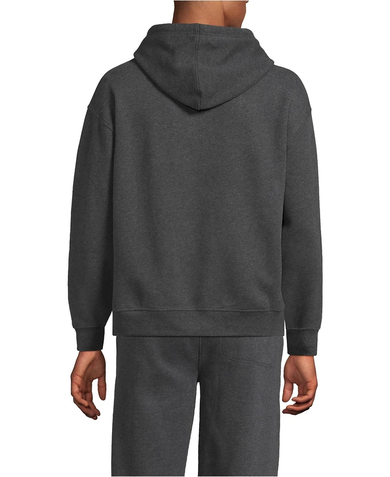 Lands' End Men's Long Sleeve Serious Sweats Oversized Hoodie