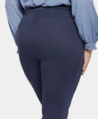 Nydj Plus Slim Trouser Mid-Rise Pants