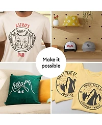 Cricut Value Iron-on Heat Transfer Vinyl Sheets - 12 x in, 10 ct