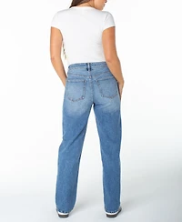 Celebrity Pink Juniors' Straight-Leg Jeans