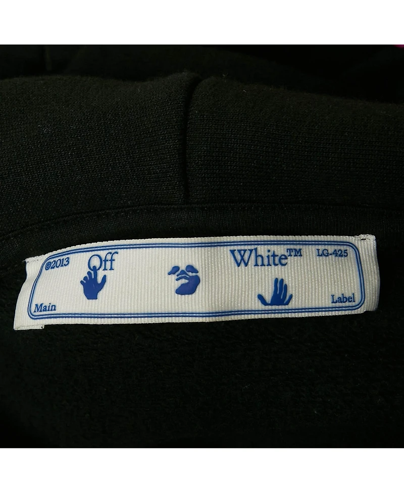 Pre-Owned Off-White Men's Arrow Print Cotton Hoodie