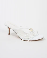 Berness Women's Fifi Strappy Kitten Heel Sandals