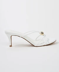 Berness Women's Fifi Strappy Kitten Heel Sandals