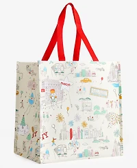 Macy's Printed Grocery Tote, Macy's Exclusive