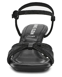 Anne Klein Women's Akjelena-c Square Toe Sandals