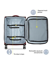 Delsey Paris Shadow Dlx Medium Check-In Spinner