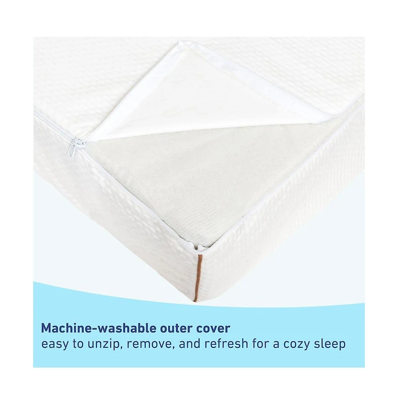 Graco Premium Dual-Comfort 6-Inch Crib & Mattress