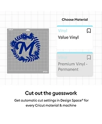 Cricut 12 in x 10 ft Permanent Glossy Value Vinyl