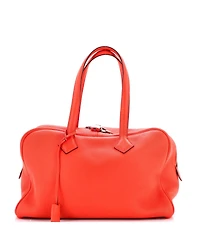 Pre-Owned HERMES 35 Victoria Ii Bag Clemence