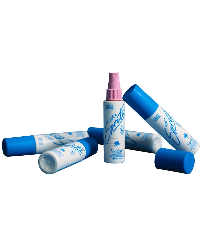 Vacation Super Spritz Spf 50 Face Mist Sunscreen, 2.2 oz.