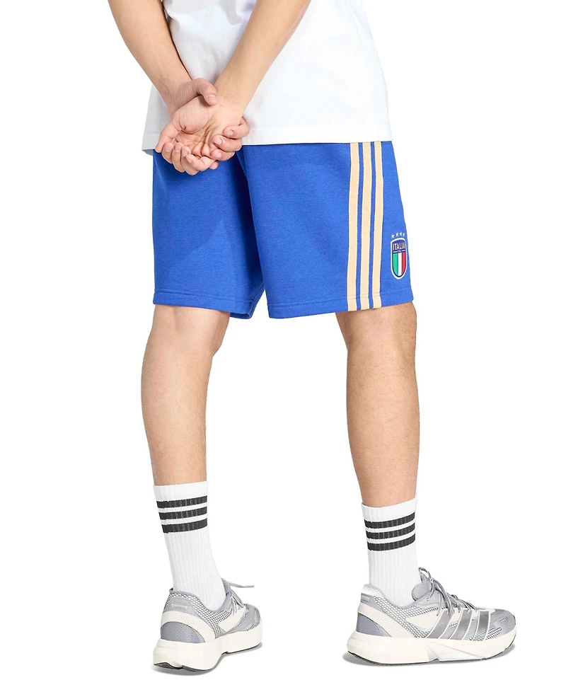 adidas Men's Italy Dna Drawstring Fleece Shorts