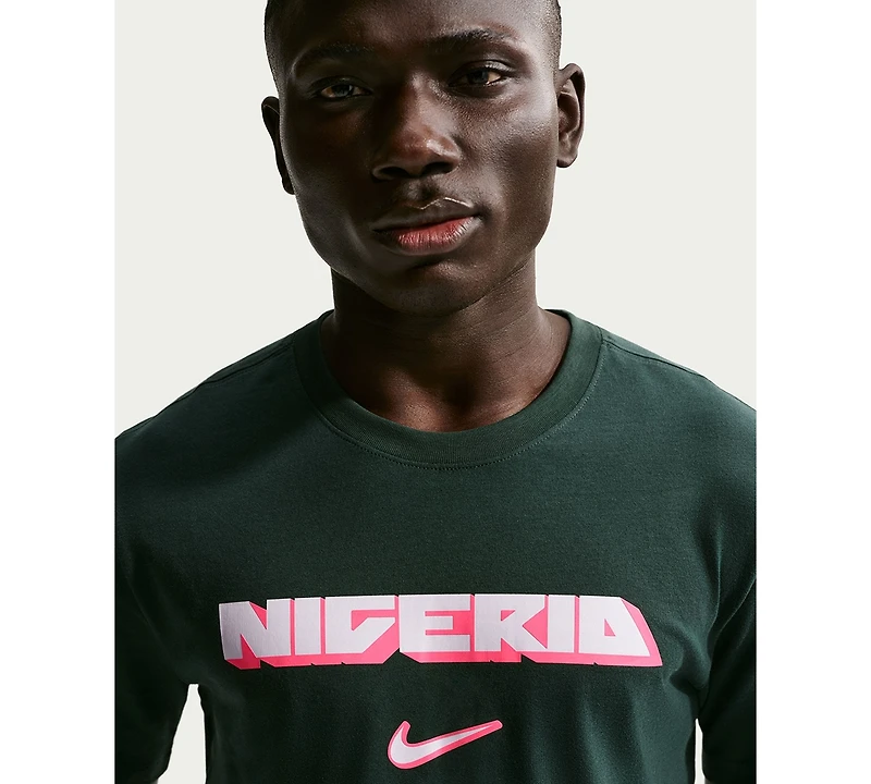 Nike Men's Nigeria Crewneck Soccer T-Shirt