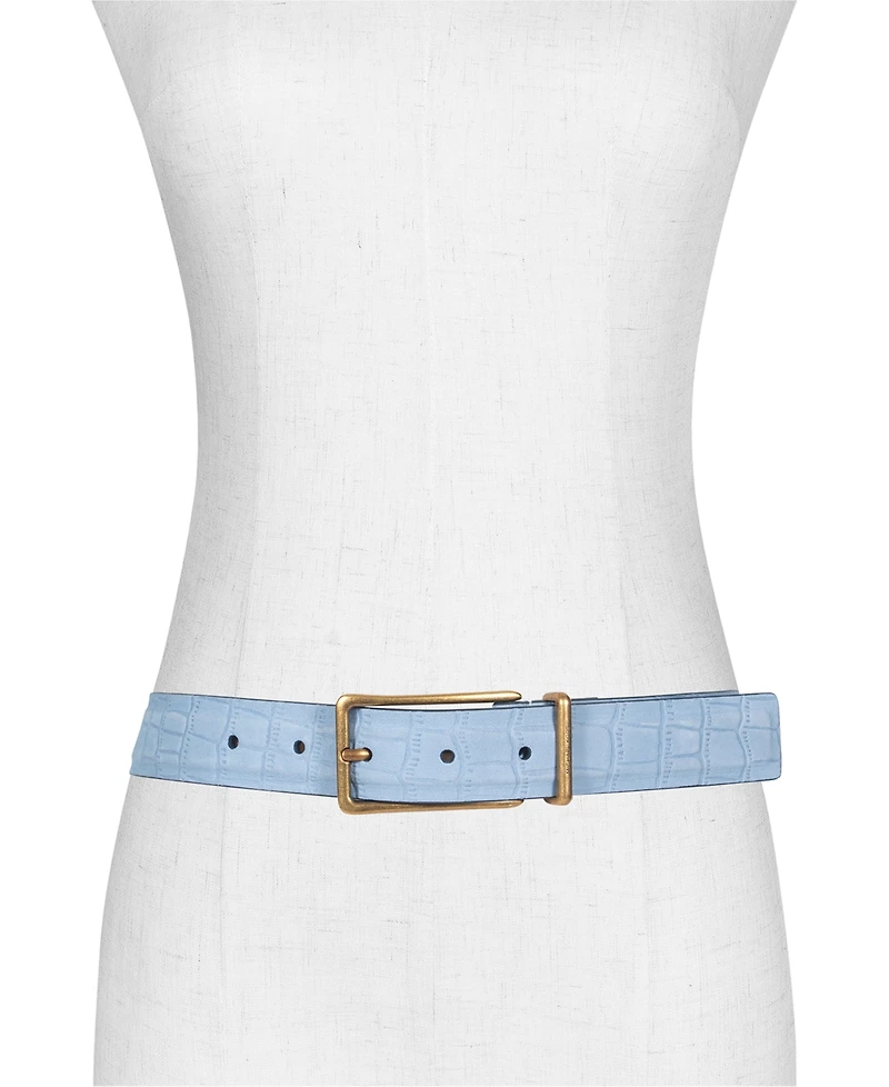 Michael Kors Nubuck Leather Belt