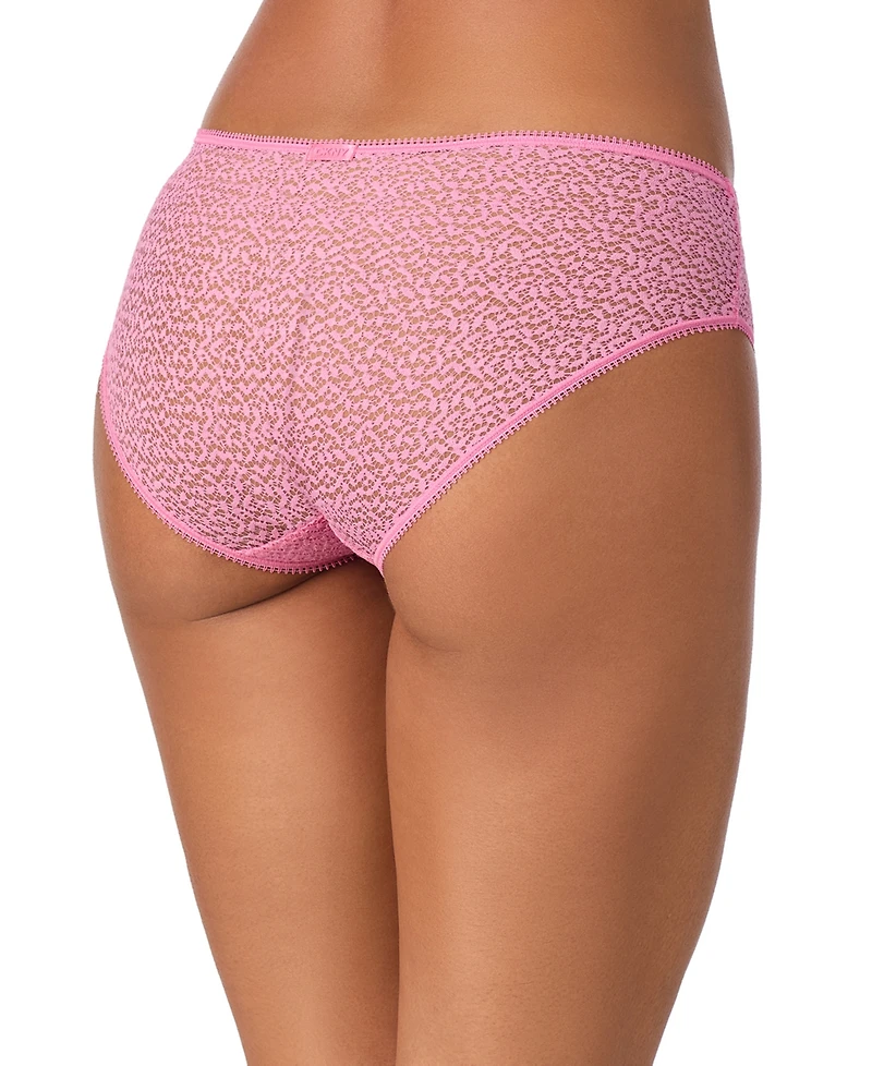 Dkny Women's Modern Lace Sheer Hipster Underwear DK5014