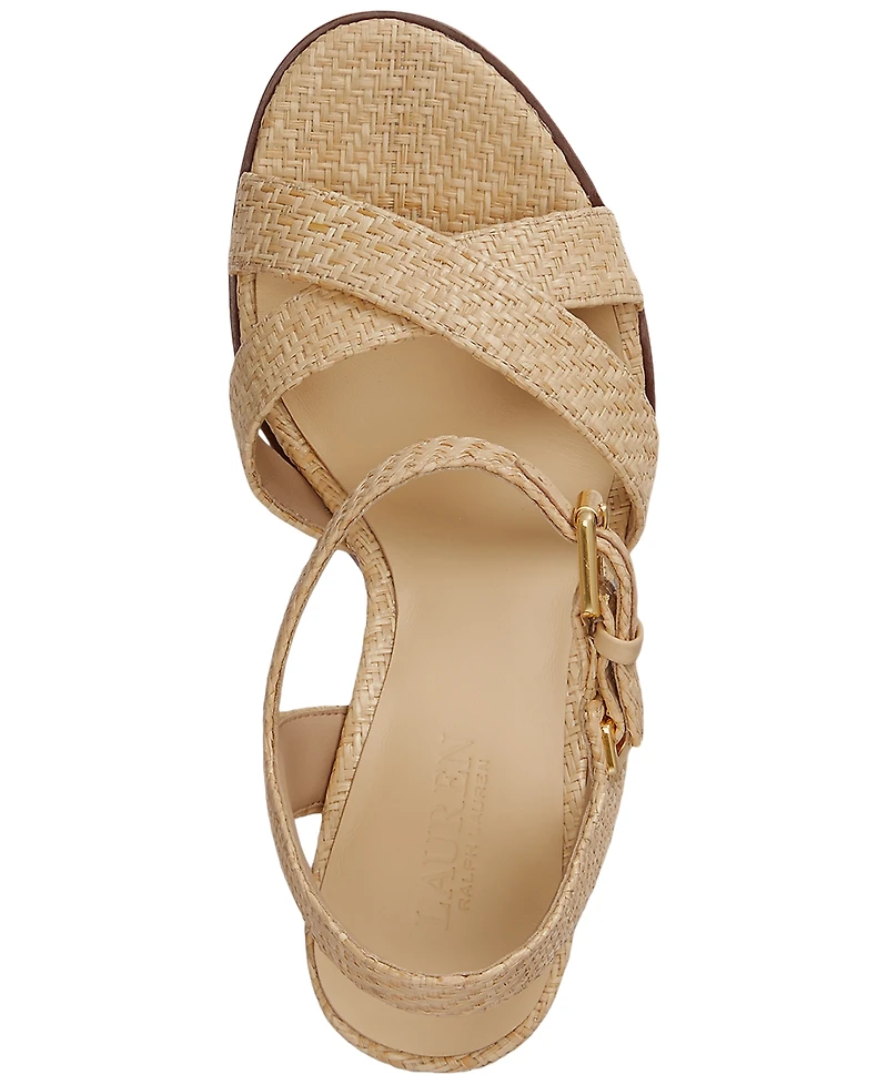 Lauren Ralph Women's Emeryn Block Heel Sandals