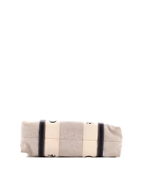 Pre-Owned Chloe Medium Woody Tote Canvas with Leather